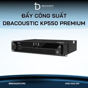 Alternative view of Đẩy Công Suất DBacoustic KP550 Premium