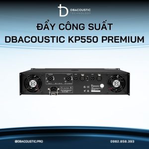 Đẩy Công Suất DBacoustic KP550 Premium - Ảnh 4