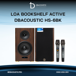 Alternative view of Loa bookshelf karaoke DBACOUSTIC HS-6BK