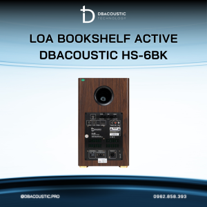 Loa bookshelf karaoke DBACOUSTIC HS-6BK - Ảnh 5