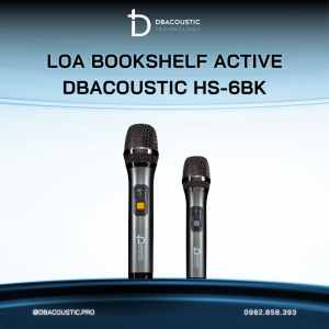 Loa bookshelf karaoke DBACOUSTIC HS-6BK - Ảnh 6