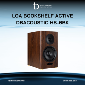Loa bookshelf karaoke DBACOUSTIC HS-6BK - Ảnh 7
