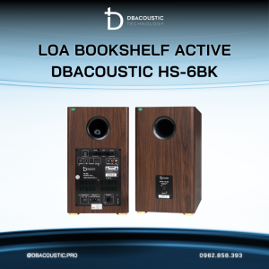 Loa bookshelf karaoke DBACOUSTIC HS-6BK - Ảnh 8