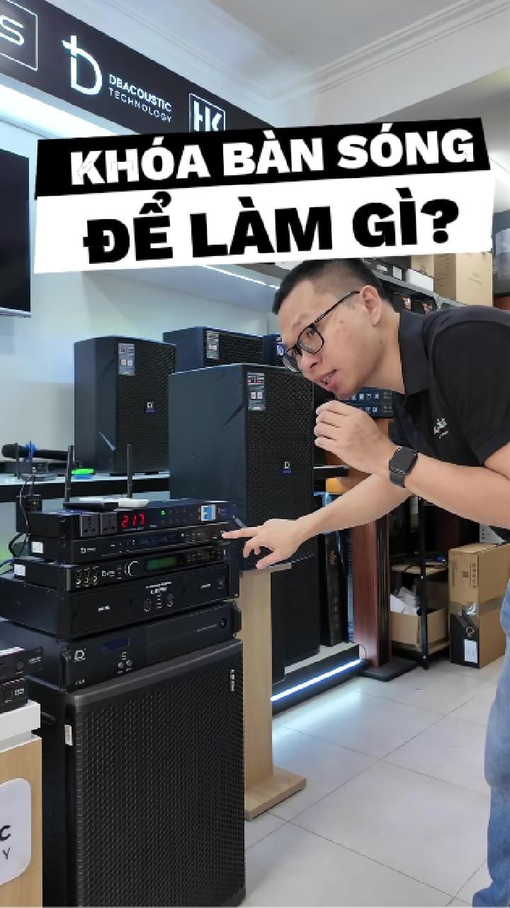 Hướng dẫn khoá và mở khoá bàn sóng mic không dây DBACOUSTIC K6000 (VM6000) #dbacoustic #mickhongday #microkhongday #microkaraoke #dankaraoke 