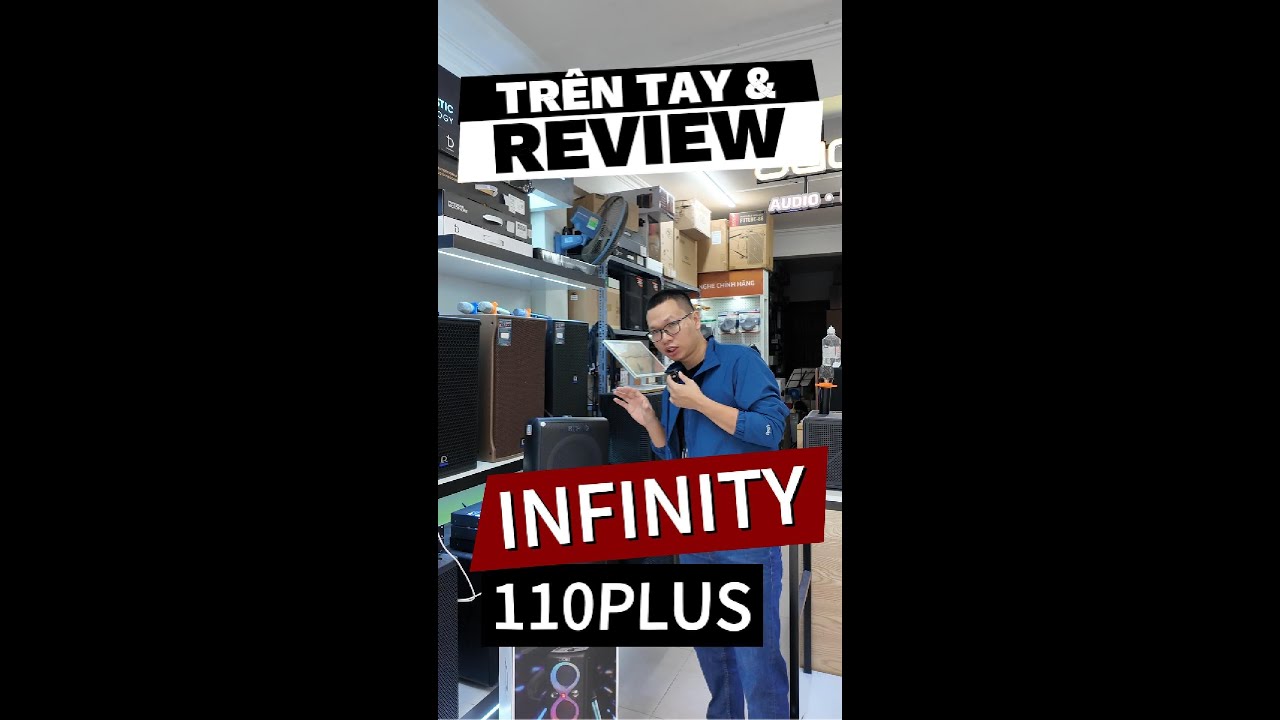 Đánh giá: Loa karaoke xách tay công nghệ DBACOUSTIC Infinity 110 Plus - Đẹp và hay